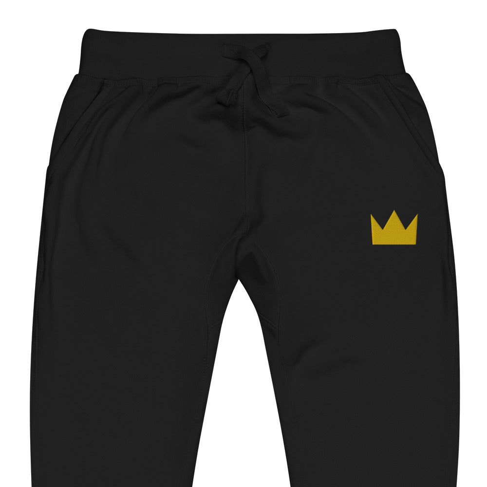 LionHead Apparel Crown Logo Unisex fleece sweatpants