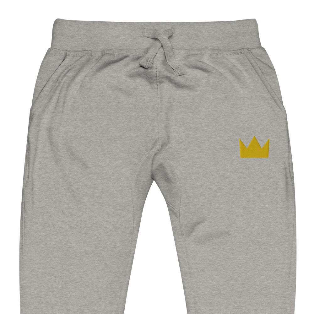 LionHead Apparel Crown Logo Unisex fleece sweatpants