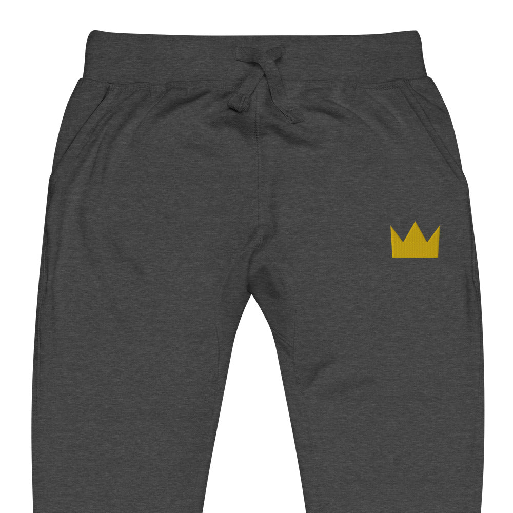 LionHead Apparel Crown Logo Unisex fleece sweatpants