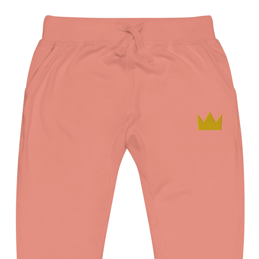 LionHead Apparel Crown Logo Unisex fleece sweatpants
