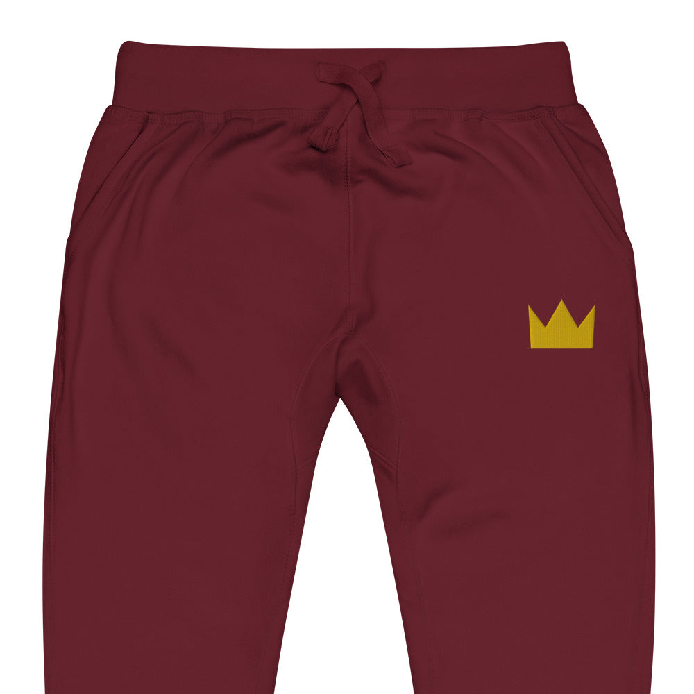 LionHead Apparel Crown Logo Unisex fleece sweatpants