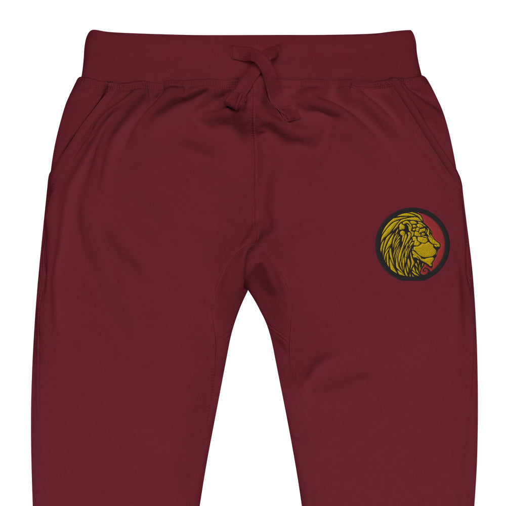 LionHead Apparel Crest Logo Unisex fleece sweatpants