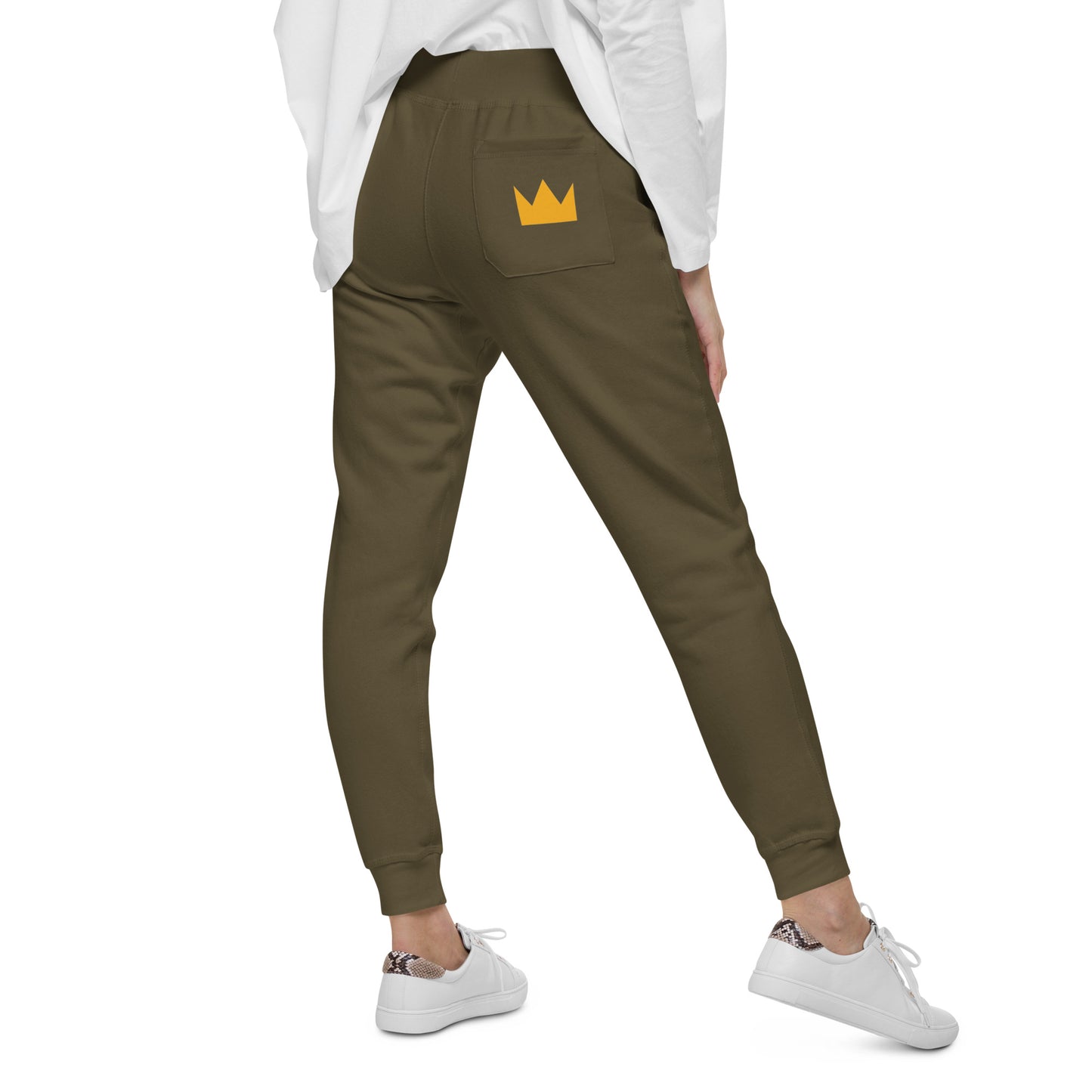 LionHead Apparel Crown Logo Unisex fleece sweatpants