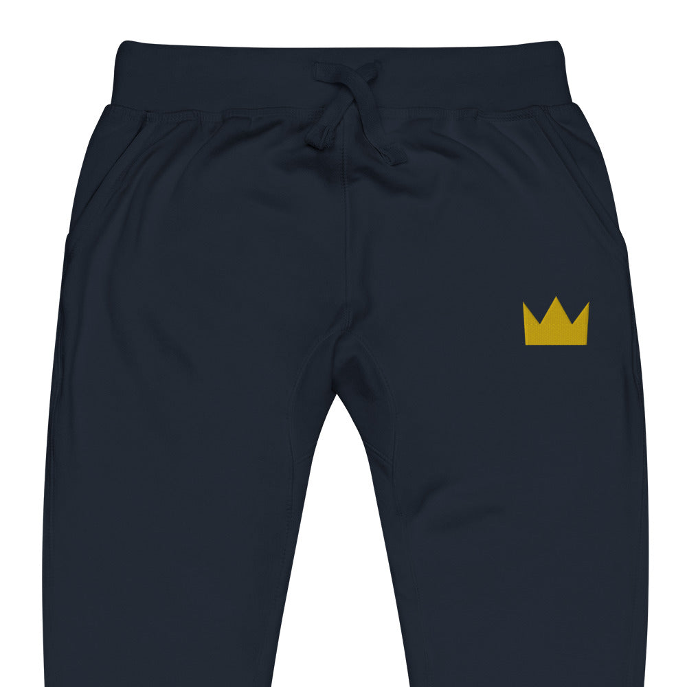 LionHead Apparel Crown Logo Unisex fleece sweatpants
