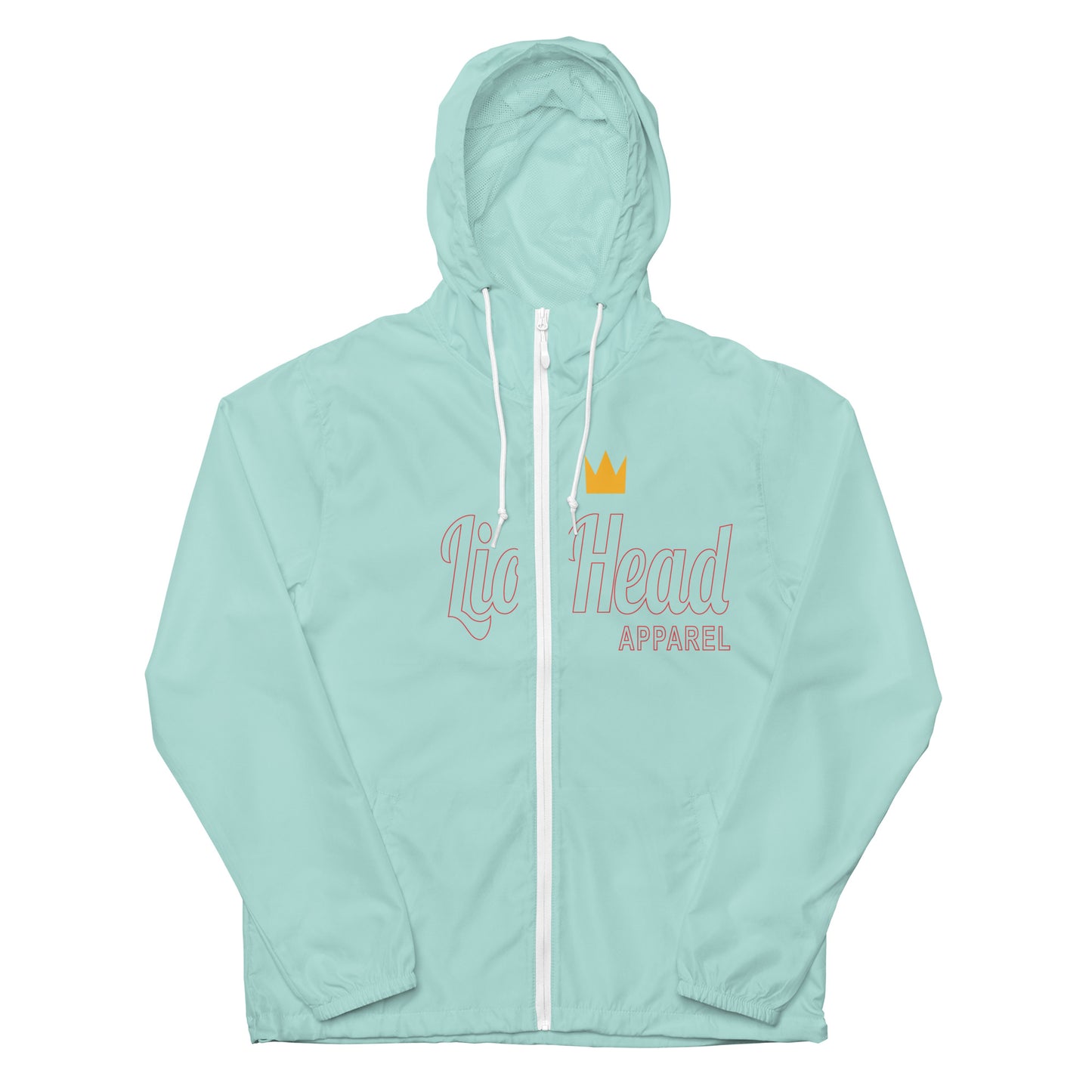 LionHead Apparel Elevated Crown Logo Unisex lightweight zip up windbreaker