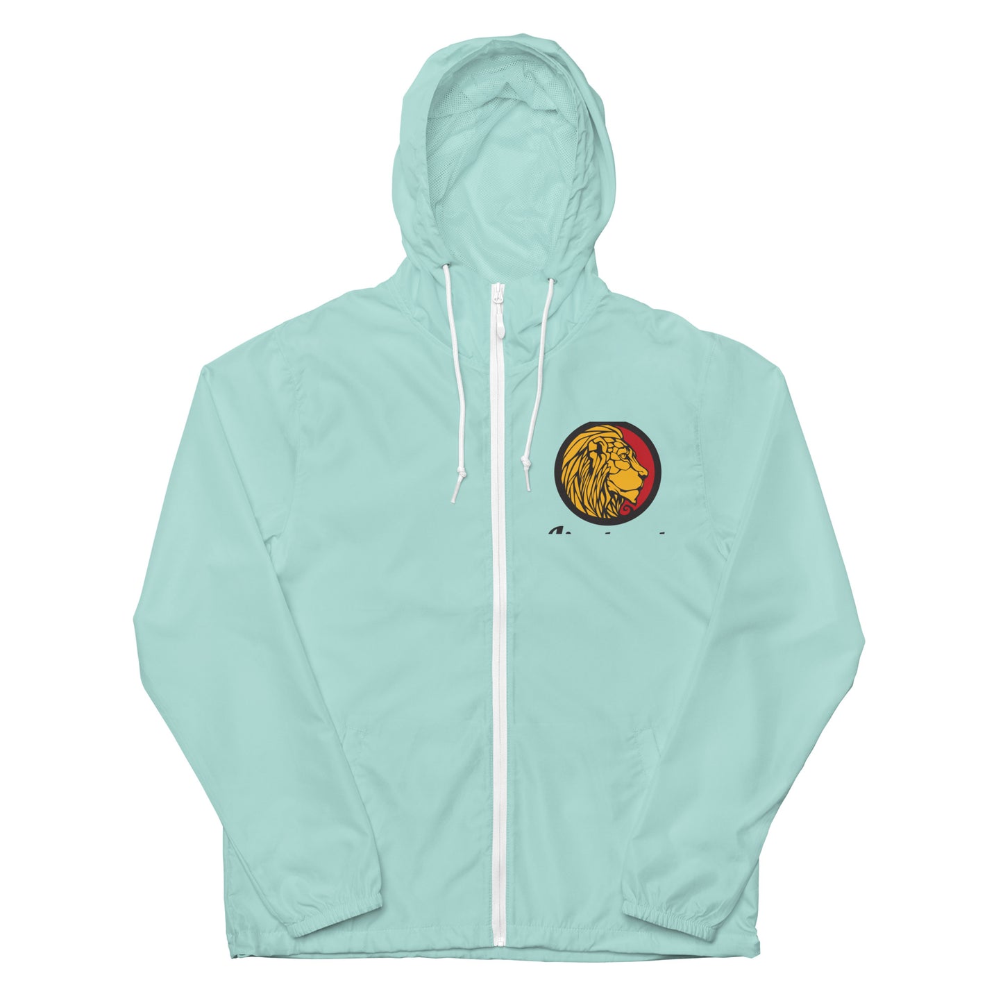 LionHead Apparel Crest Logo Unisex lightweight zip up windbreaker