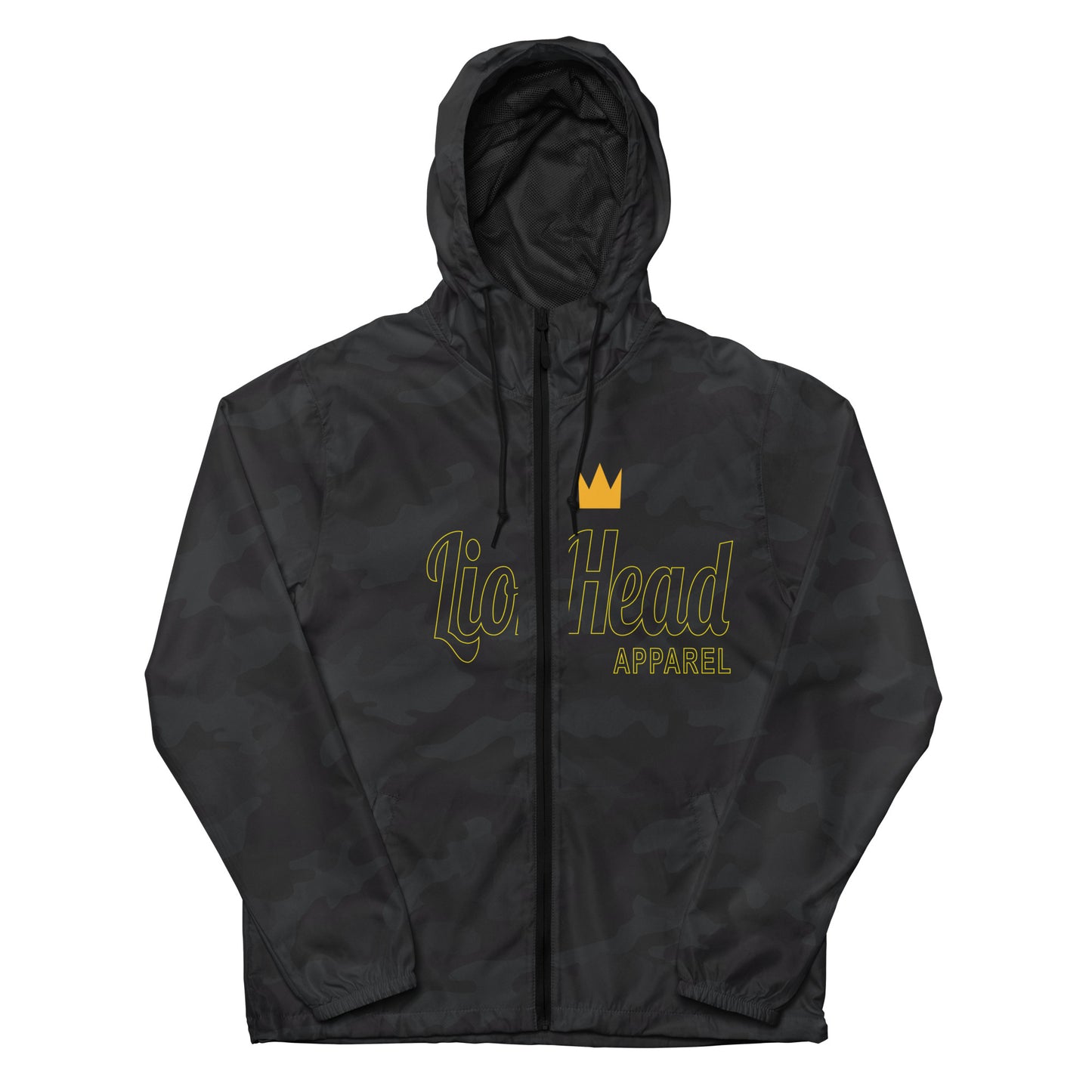 LionHead Apparel Elevated Crown Logo Unisex lightweight zip up windbreaker