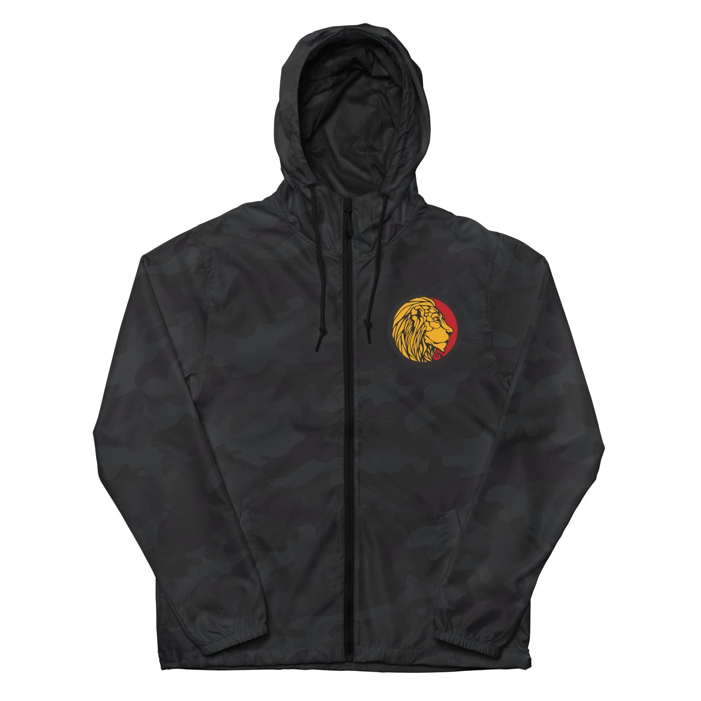LionHead Apparel Crest Logo Unisex lightweight zip up windbreaker