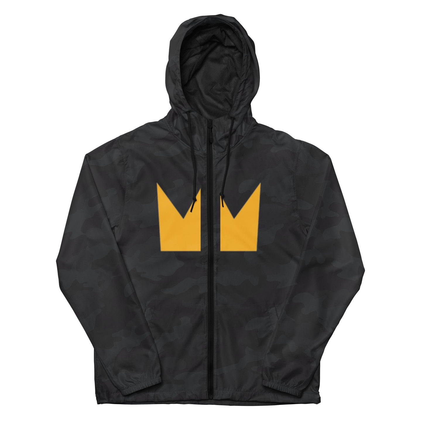 LionHead Apparel Large Crown Logo Unisex lightweight zip up windbreaker