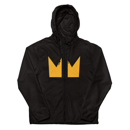 LionHead Apparel Large Crown Logo Unisex lightweight zip up windbreaker