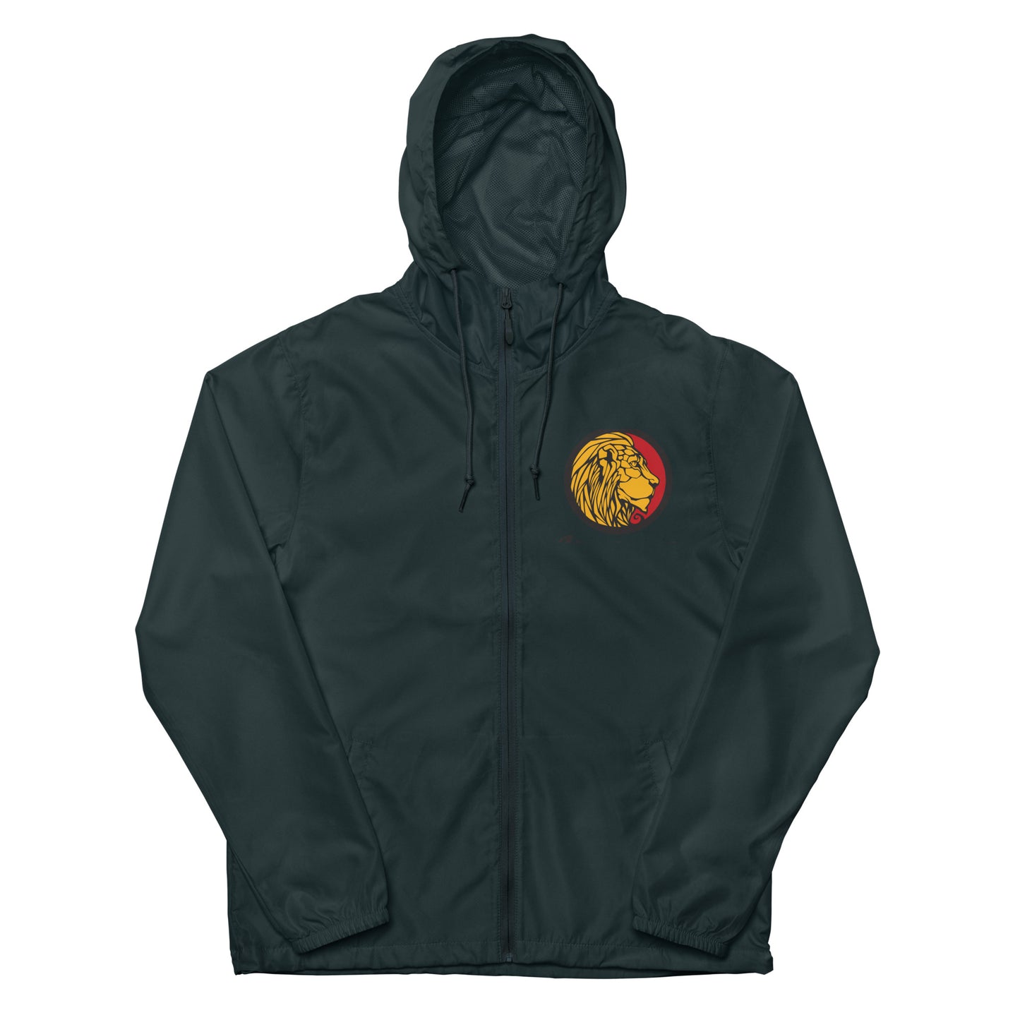 LionHead Apparel Crest Logo Unisex lightweight zip up windbreaker
