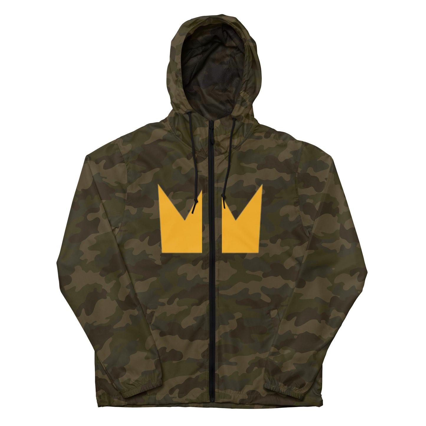 LionHead Apparel Large Crown Logo Unisex lightweight zip up windbreaker