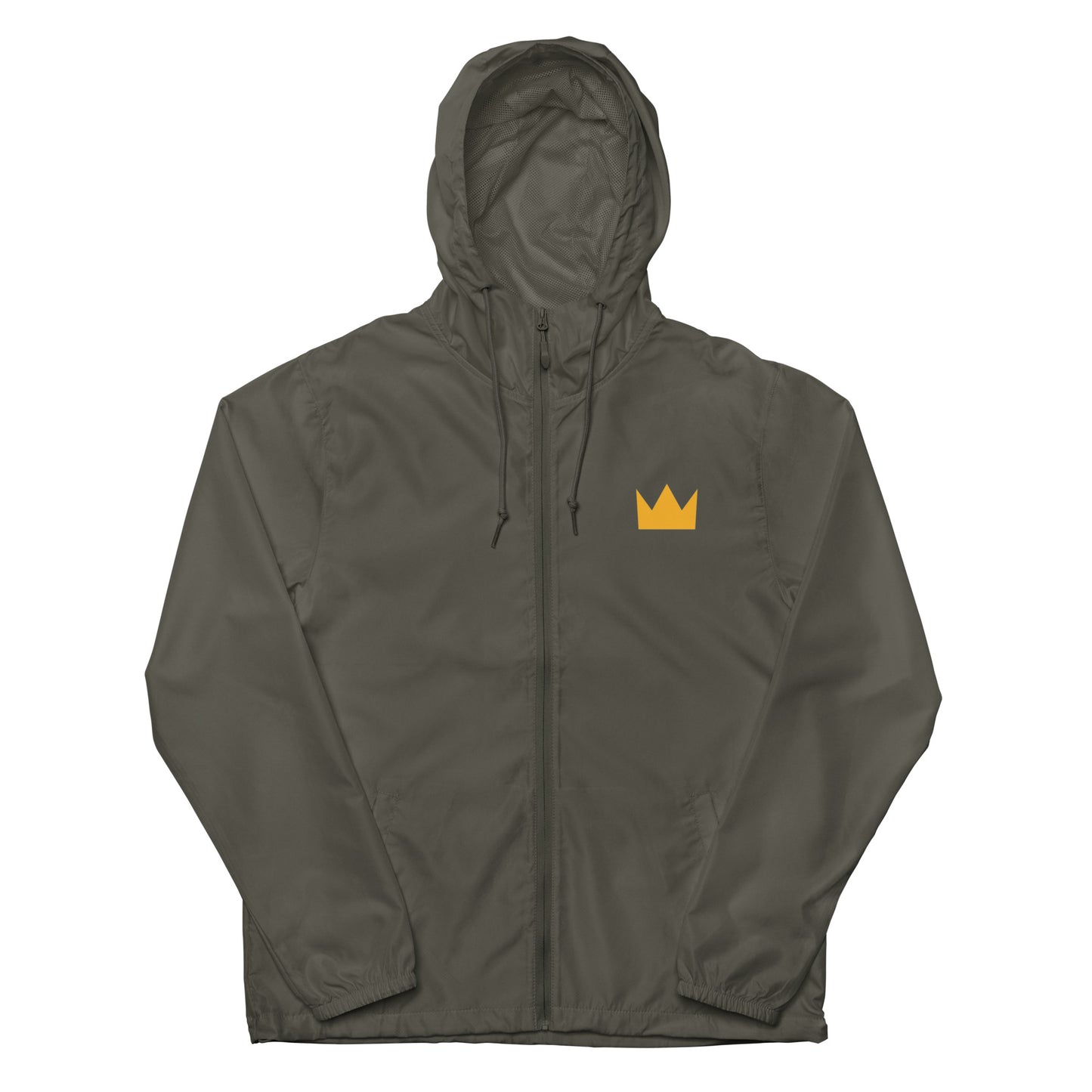 LionHead Apparel Crown Logo Unisex lightweight zip up windbreaker