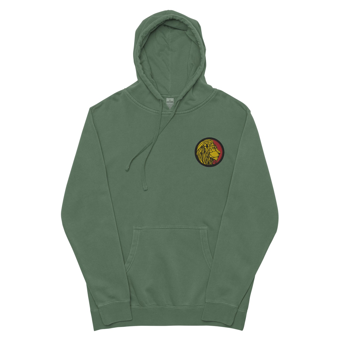 LionHead Apparel Crest Logo Unisex pigment-dyed hoodie