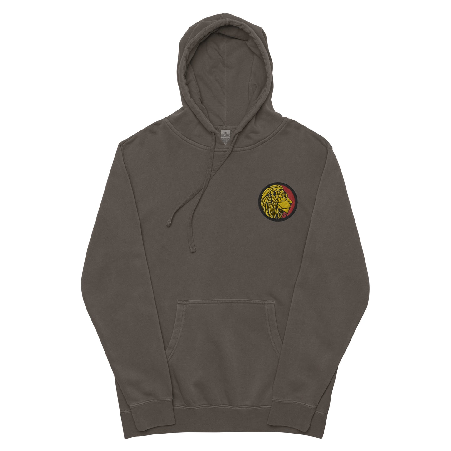 LionHead Apparel Crest Logo Unisex pigment-dyed hoodie