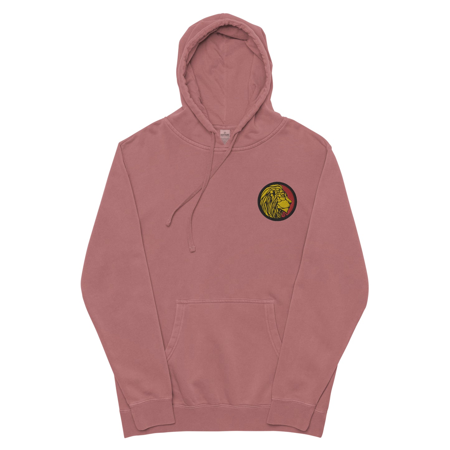 LionHead Apparel Crest Logo Unisex pigment-dyed hoodie