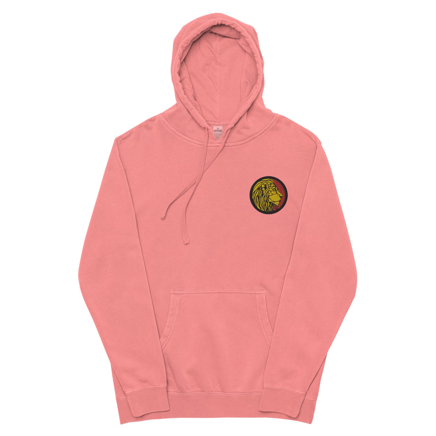 LionHead Apparel Crest Logo Unisex pigment-dyed hoodie