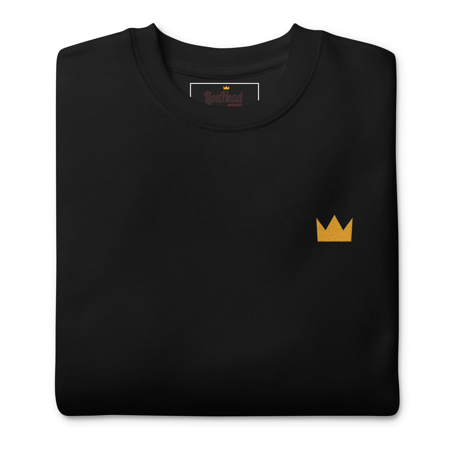 LionHead Apparel Crown Logo Unisex Premium Sweatshirt