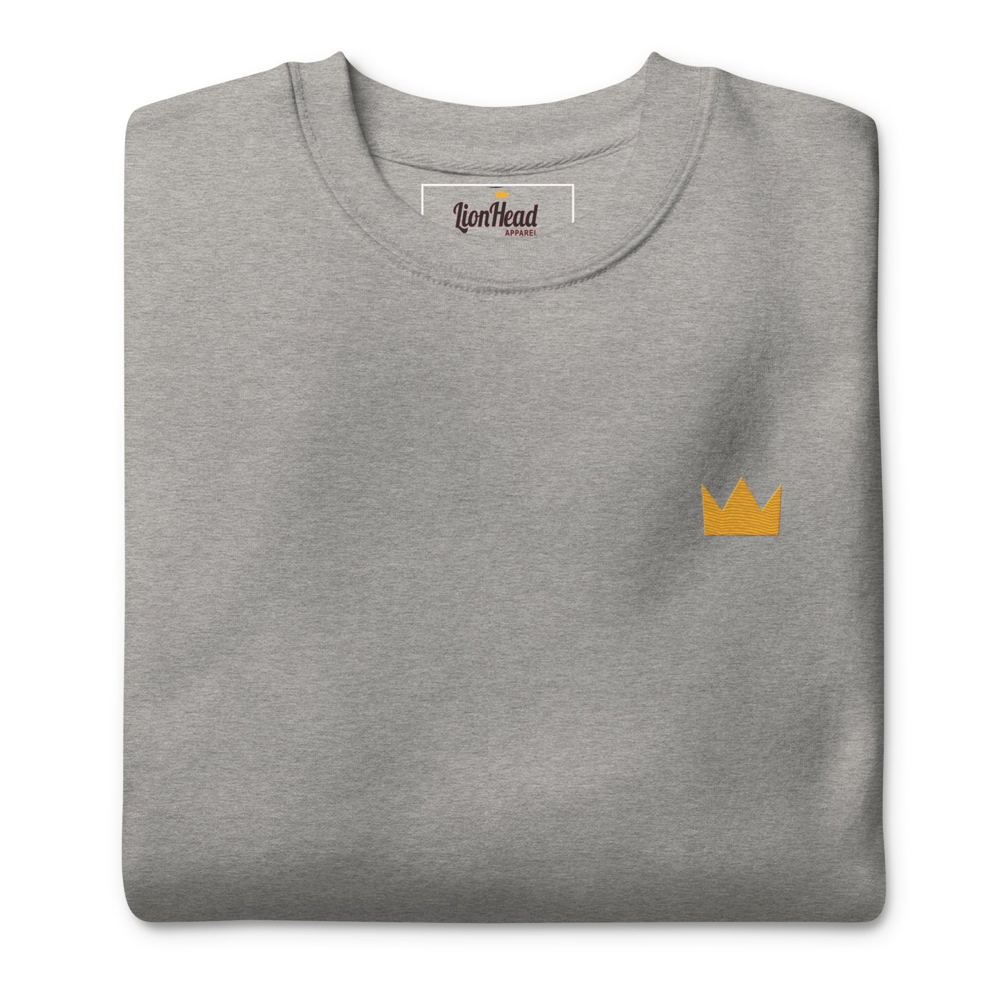 LionHead Apparel Crown Logo Unisex Premium Sweatshirt