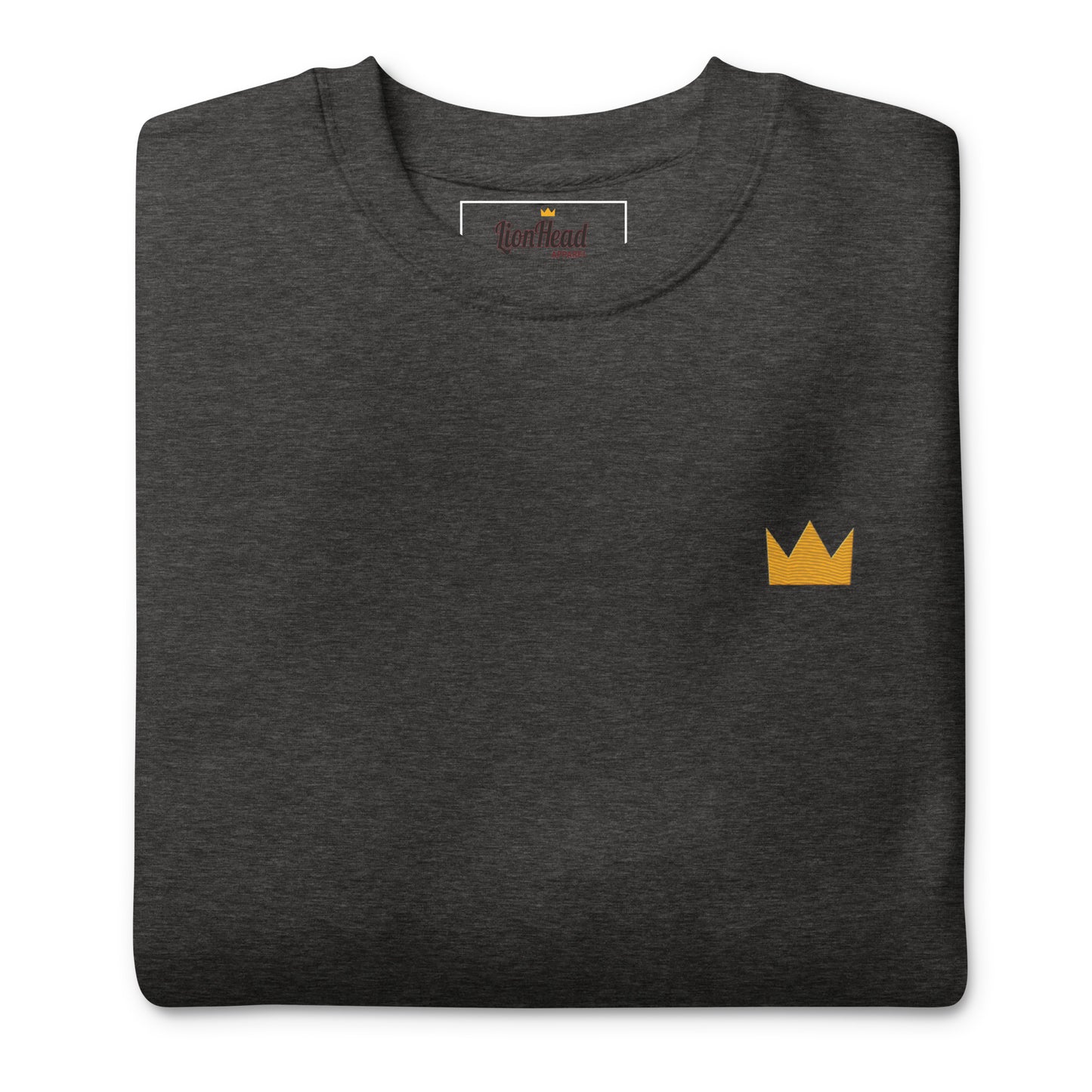 LionHead Apparel Crown Logo Unisex Premium Sweatshirt