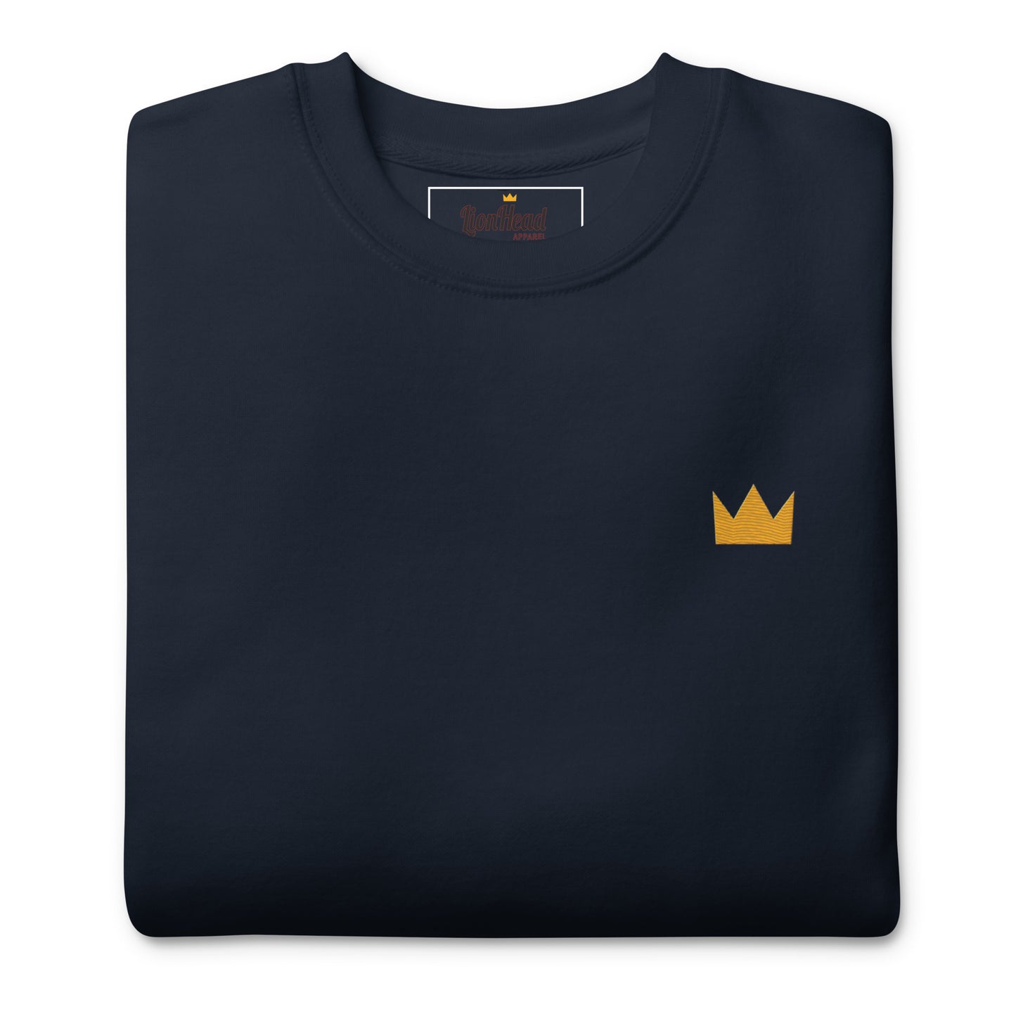 LionHead Apparel Crown Logo Unisex Premium Sweatshirt