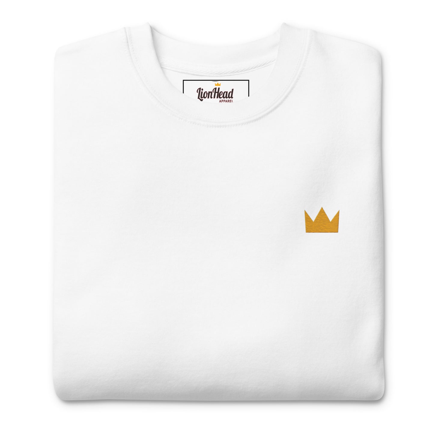 LionHead Apparel Crown Logo Unisex Premium Sweatshirt