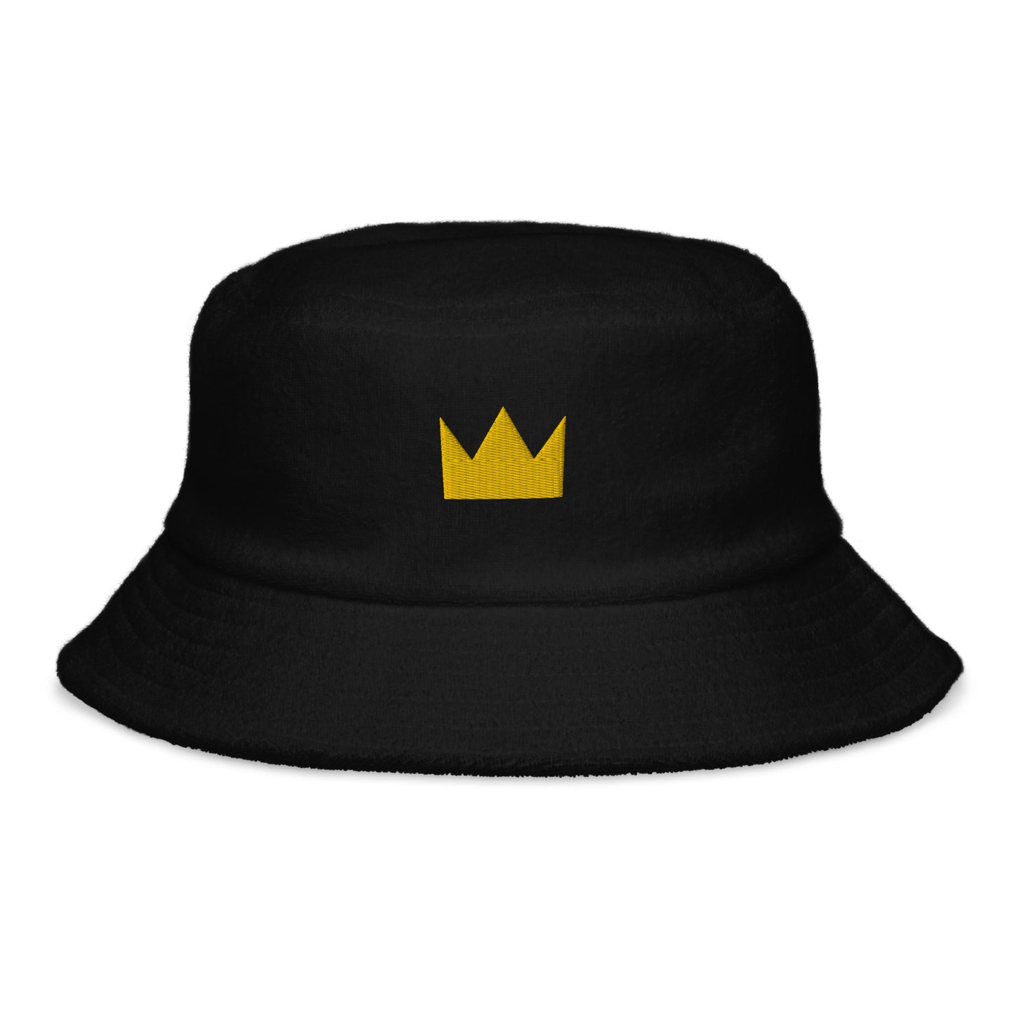 LionHead Apparel Crown Logo Unstructured terry cloth bucket hat