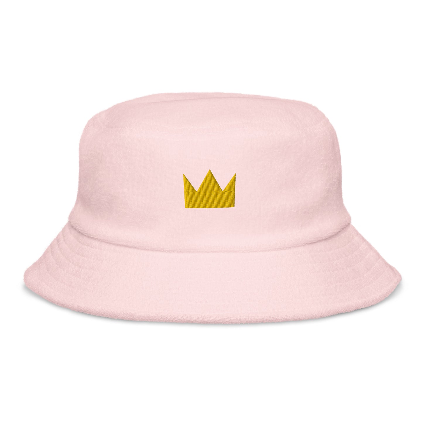 LionHead Apparel Crown Logo Unstructured terry cloth bucket hat