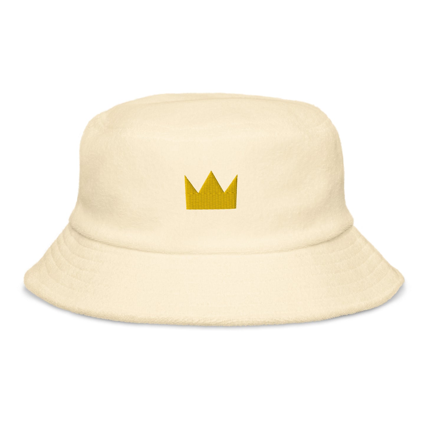 LionHead Apparel Crown Logo Unstructured terry cloth bucket hat