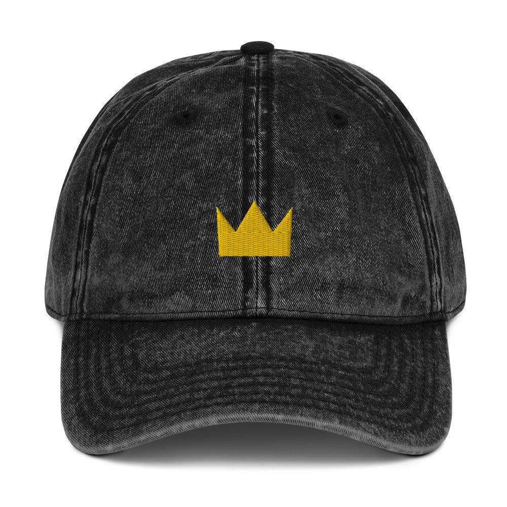 LionHead Apparel Crown Logo Vintage Cotton Twill Cap