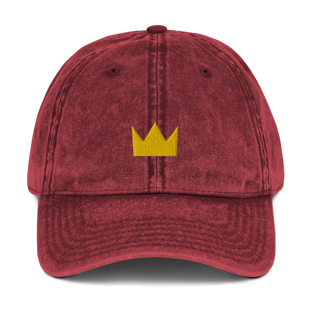 LionHead Apparel Crown Logo Vintage Cotton Twill Cap