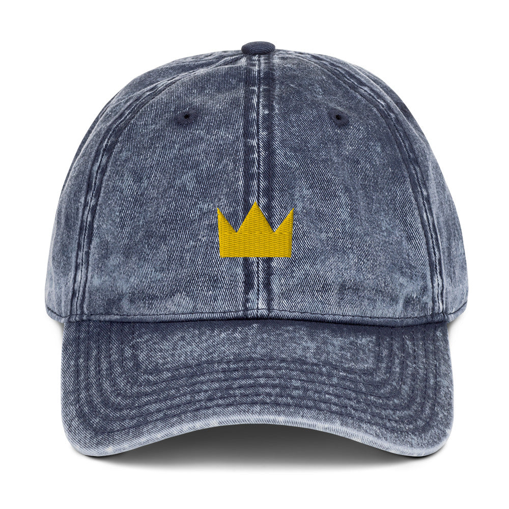 LionHead Apparel Crown Logo Vintage Cotton Twill Cap