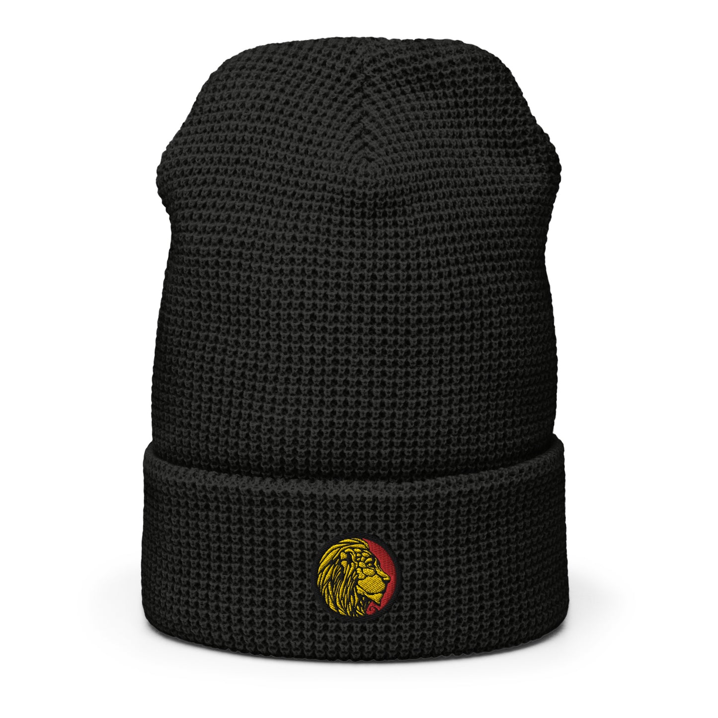 LionHead Apparel Crest Logo Waffle beanie