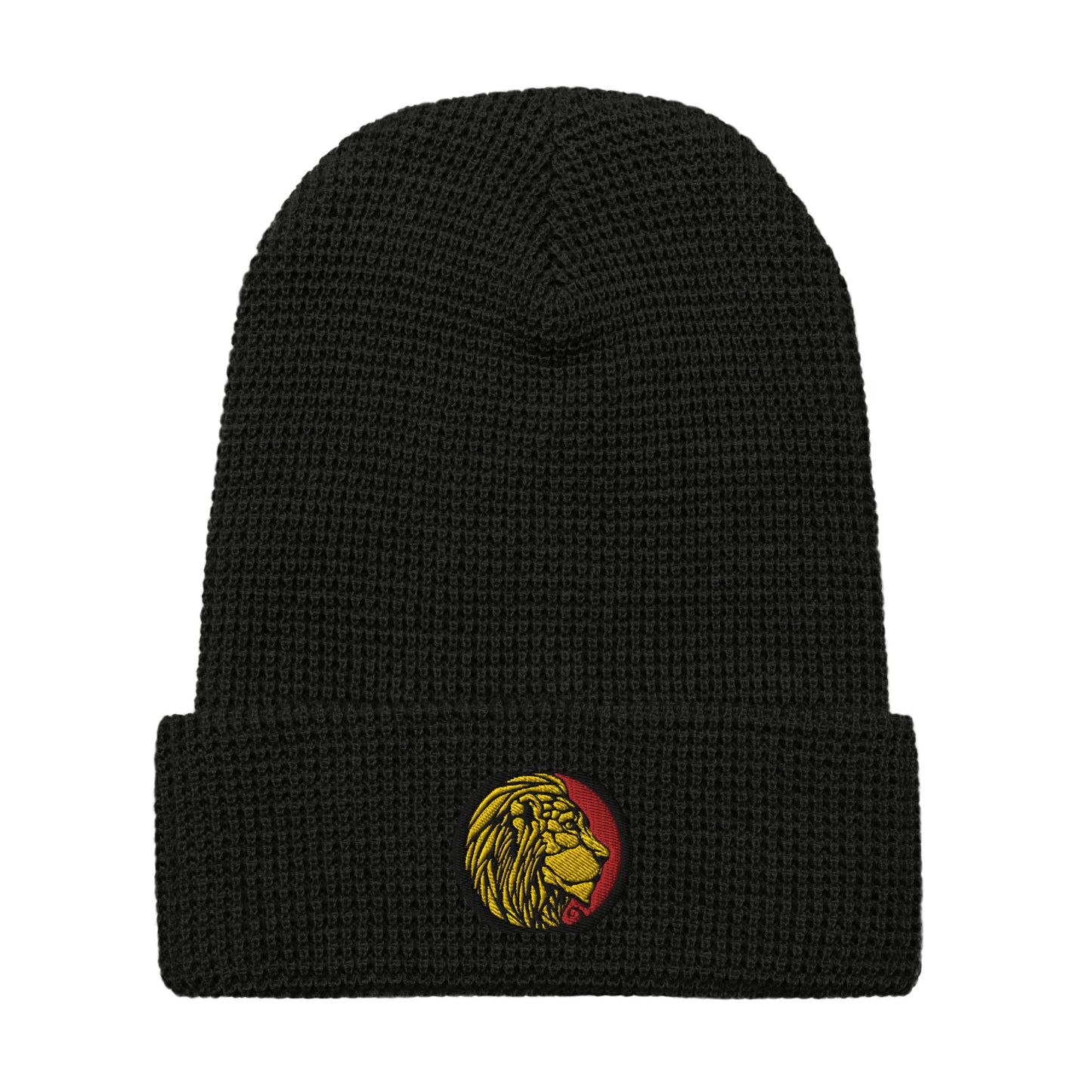 LionHead Apparel Crest Logo Waffle Beanie