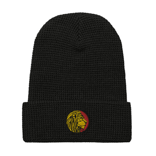 LionHead Apparel Crest Logo Waffle Beanie