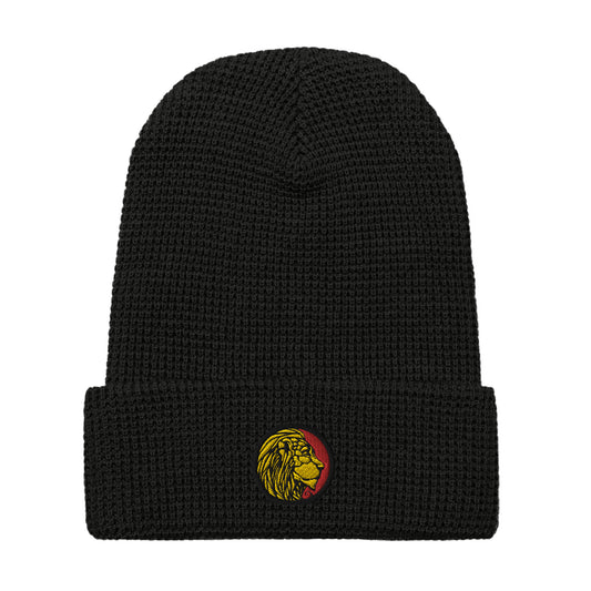 LionHead Apparel Crest Logo Waffle beanie