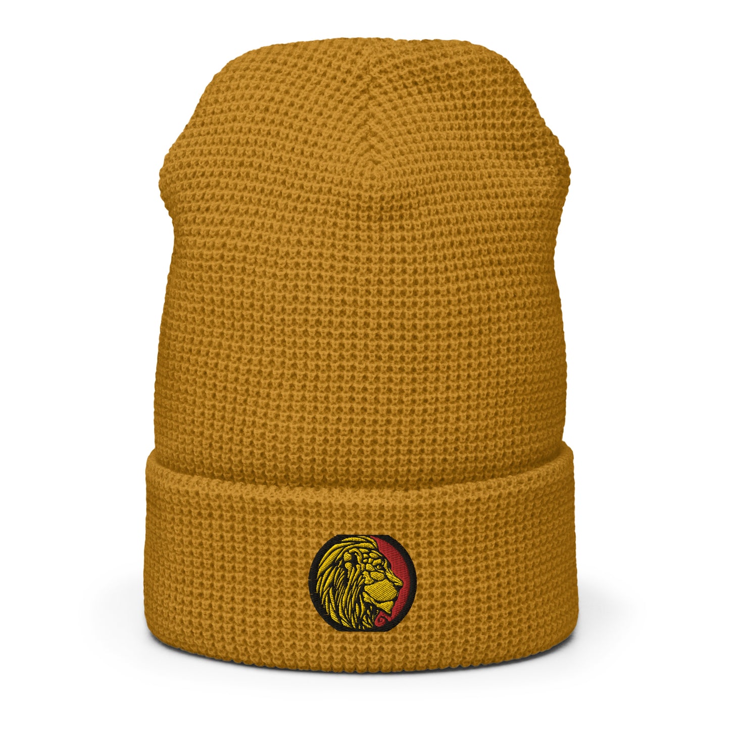 LionHead Apparel Crest Logo Waffle Beanie