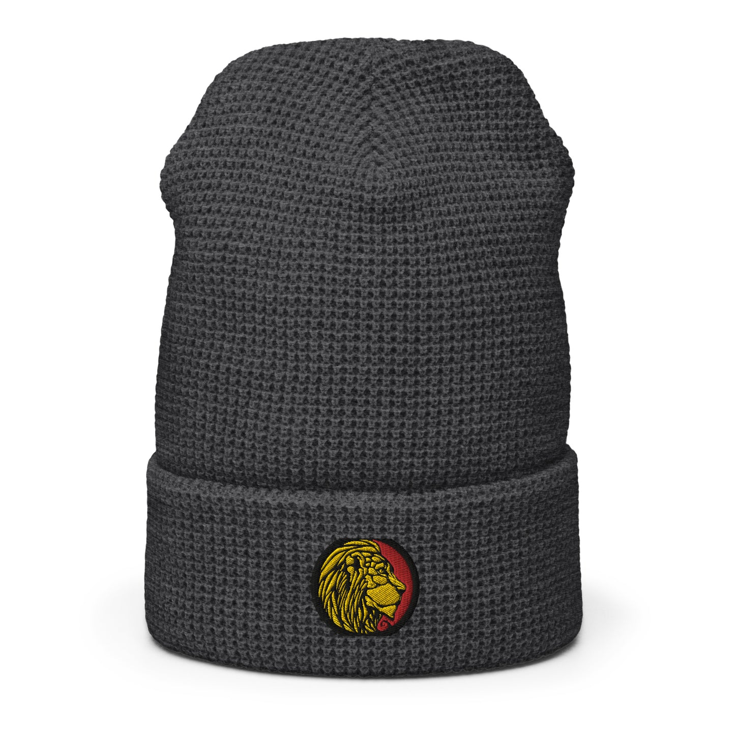 LionHead Apparel Crest Logo Waffle Beanie