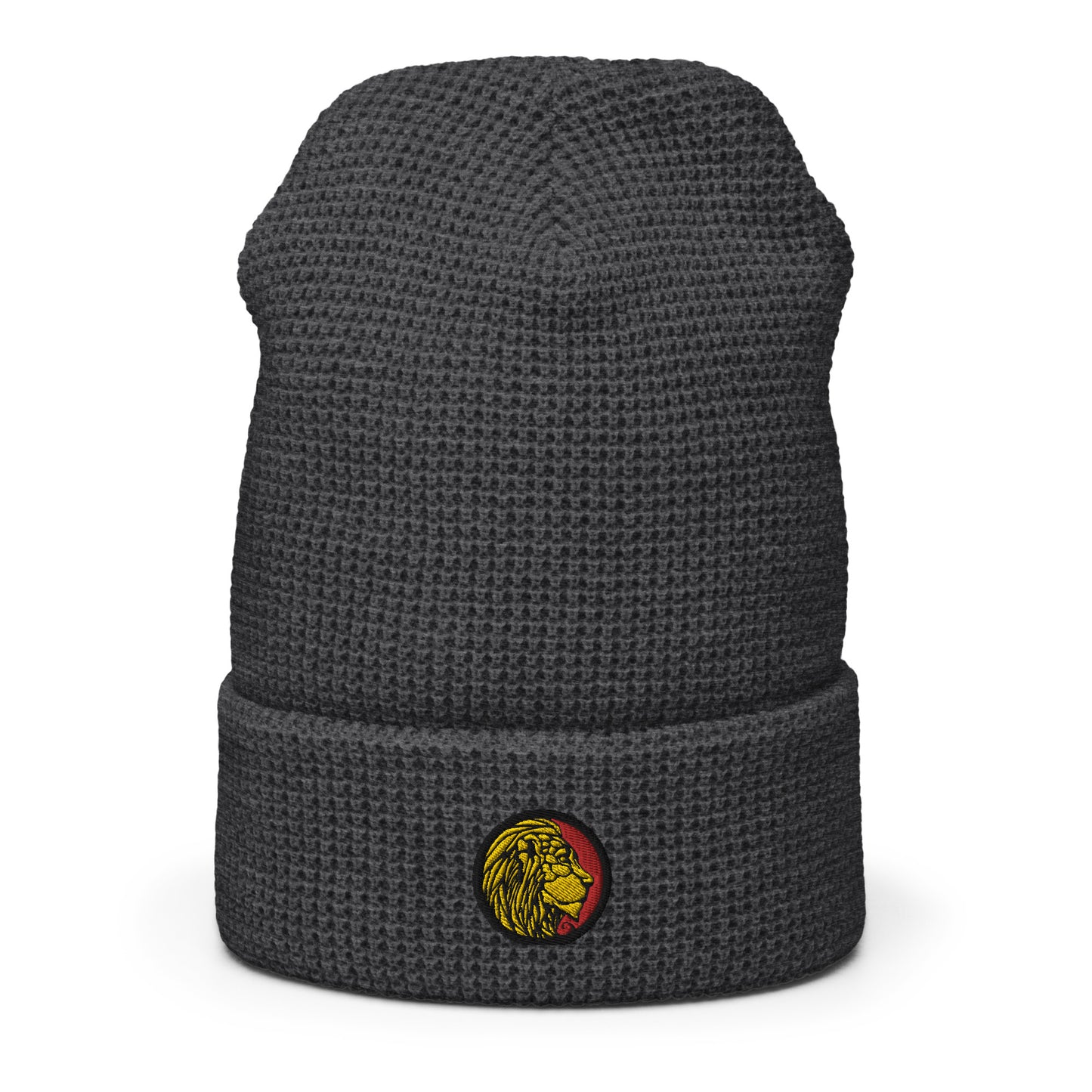 LionHead Apparel Crest Logo Waffle beanie