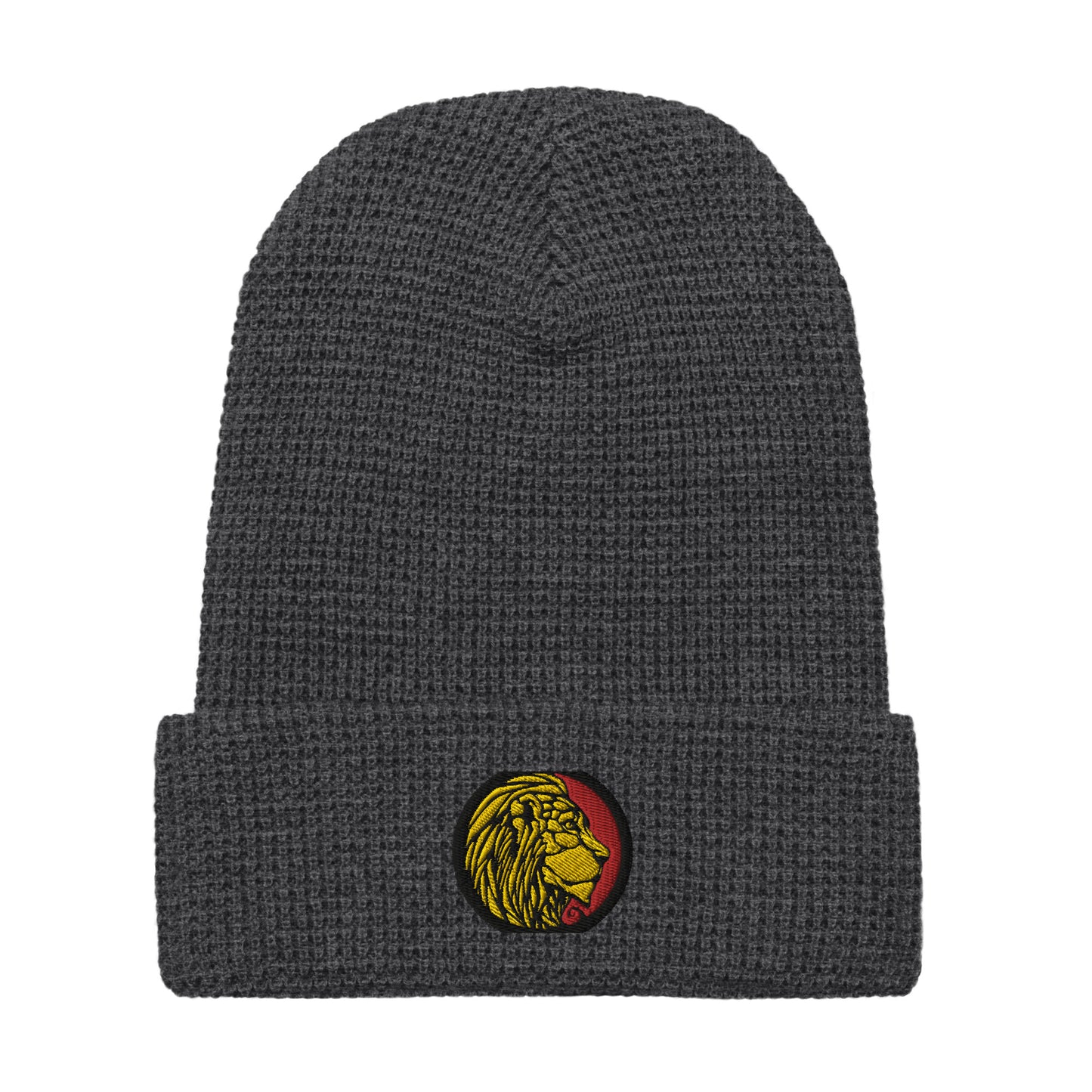 LionHead Apparel Crest Logo Waffle Beanie