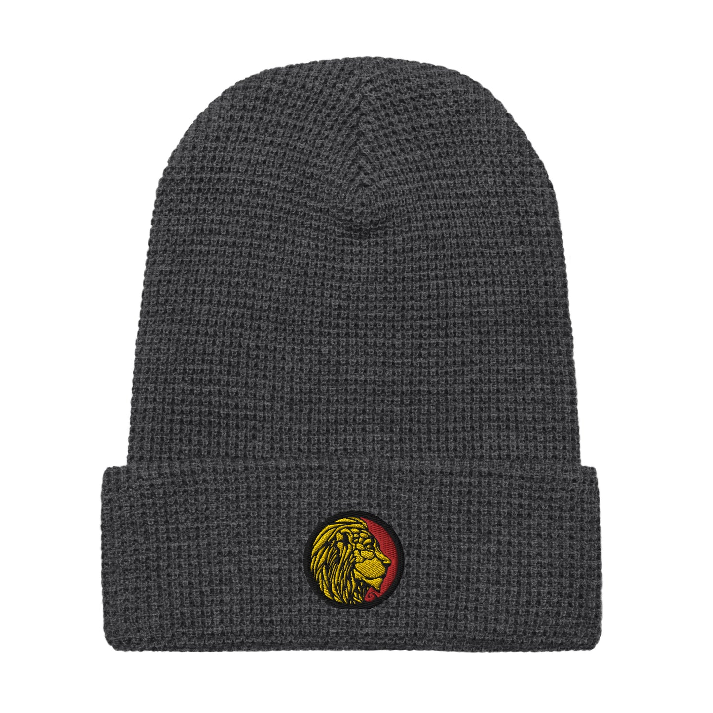 LionHead Apparel Crest Logo Waffle beanie