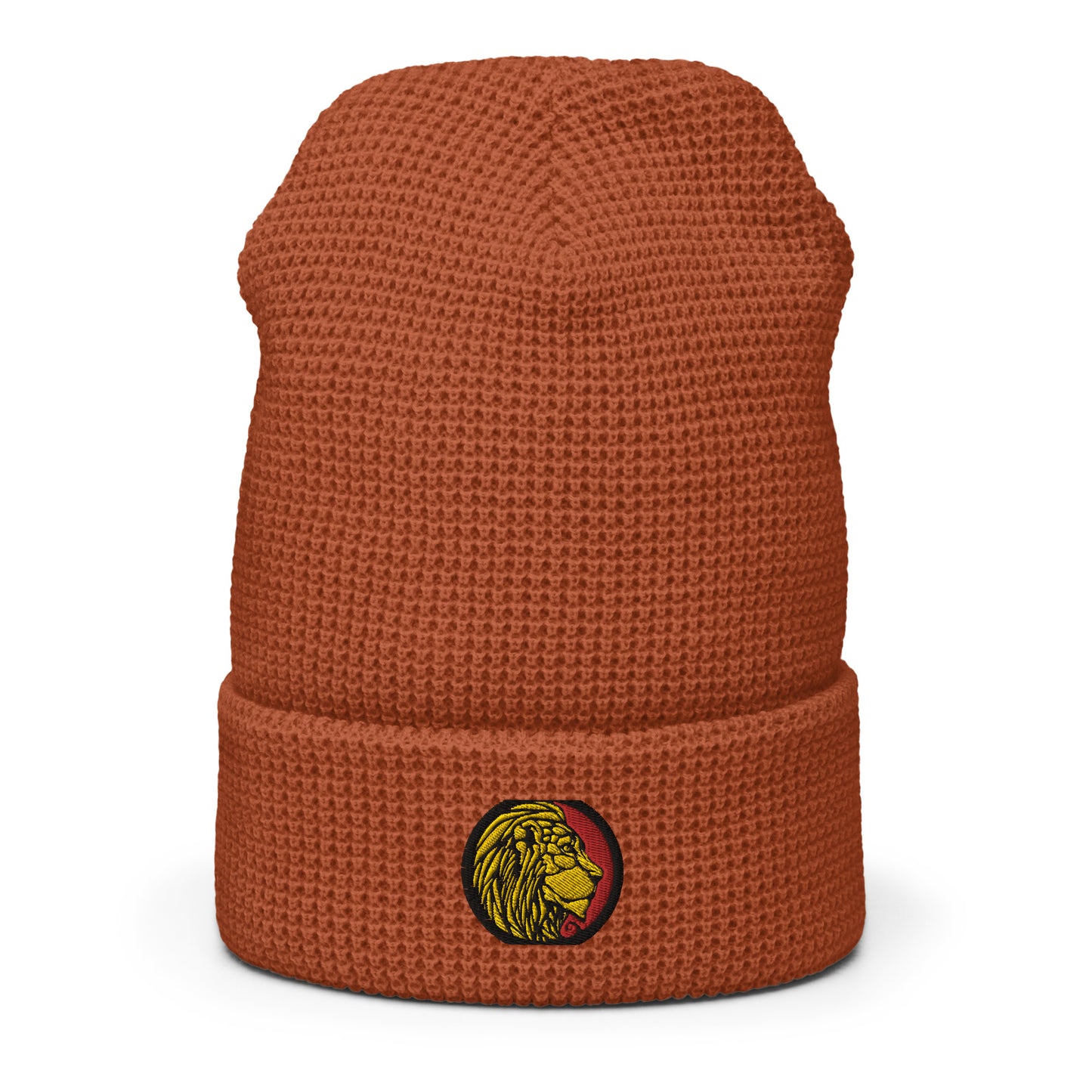 LionHead Apparel Crest Logo Waffle Beanie