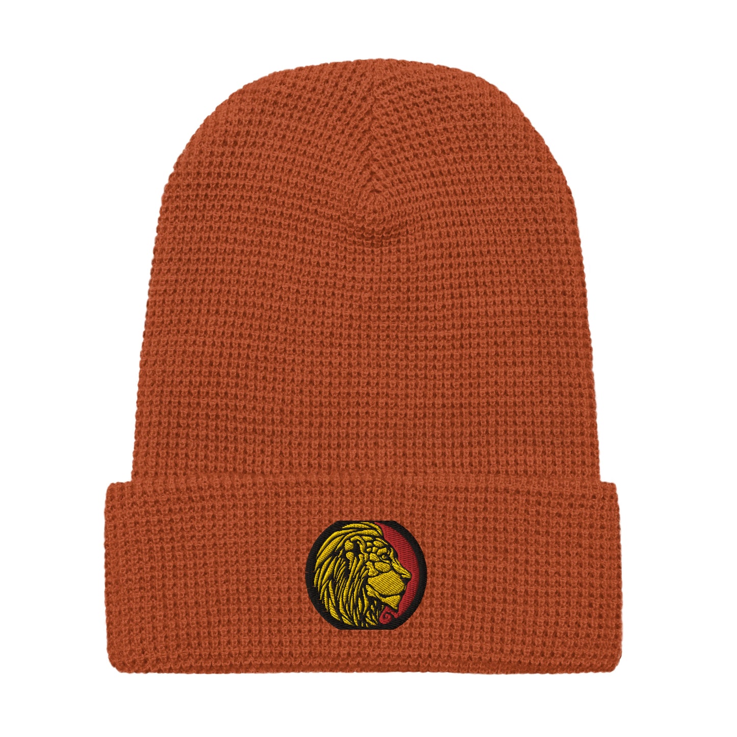 LionHead Apparel Crest Logo Waffle Beanie